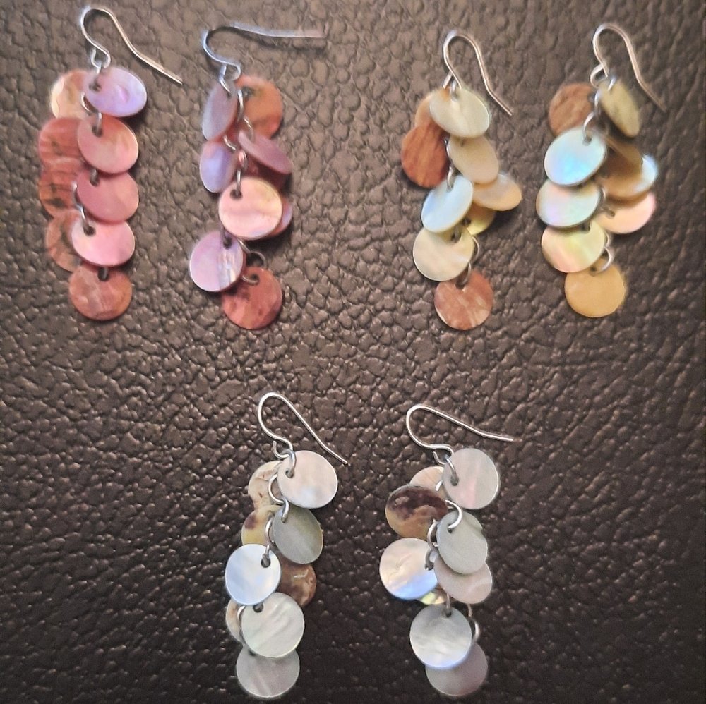 Dangle Earrings Set of 3